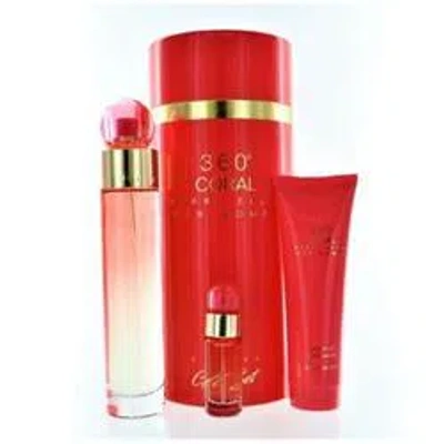 Perry Ellis Deluxe Mini Gift Set For Her In Red