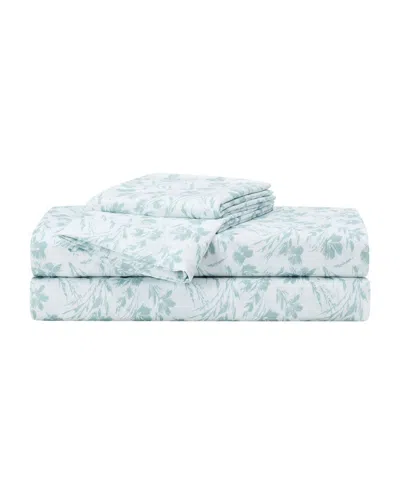 Perry Ellis Desiree 4-pc. Sheet Set, Queen In Blue