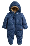 Perry Ellis Diamond Quilted Pram In Blue