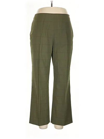 Pre-owned Perry Ellis Dress Pants In Green