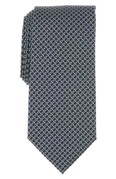 Perry Ellis Eldin Mini Dot Tie In Black