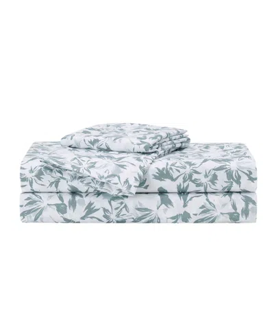 Perry Ellis Eleanor 3-pc. Sheet Set, Twin In Green