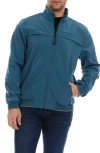 Perry Ellis Everyday Soft Shell Jacket In Slate