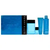 Perry Ellis Men's Pure Blue 4pc Gift Set In Blue