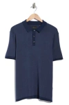 Perry Ellis Geometric Jacquard Polo In Gray