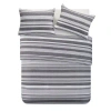 Perry Ellis Grey Microfiber 3 Piece Comforter Set