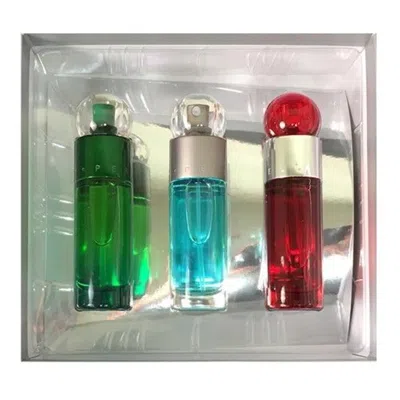 Perry Ellis Gsm3603pc1.0spr 1.0 oz 360 Eau De Toilette Spray Gift Set For Men, 3 Piece In Transparent