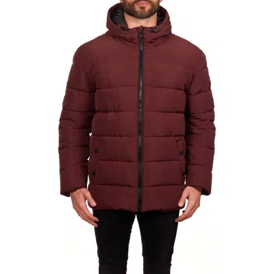 Perry Ellis Heavyweight Quilted Jacket In Multi