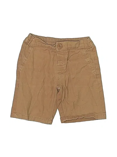 Pre-owned Perry Ellis Kids' Khaki Shorts In Brown