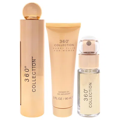 Perry Ellis Ladies 360 Collection Gift Set Fragrances 844061013643 In Transparent