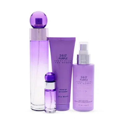 Perry Ellis Ladies 360 Purple For Women Gift Set Fragrances 844061016781