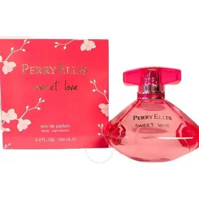 Perry Ellis Ladies Sweet Love Edp Spray 3.4 oz Fragrances 844061016224 In White