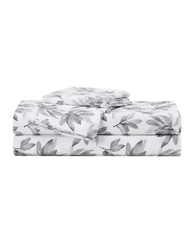 Perry Ellis Martine 4-pc. Sheet Set, Full In Gray