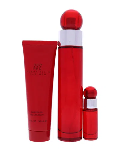 Perry Ellis Men's 360 Red 3pc Gift Set