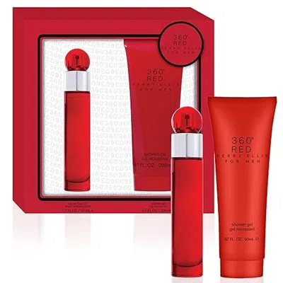 Perry Ellis Men's 360 Red For Men 2pcs Edt Gift Set Fragrances 844061014527