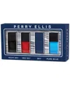 Perry Ellis Men's 4-pc. Fragrance Gift Set In Transparent