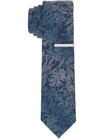 Perry Ellis Men's Andrelle Floral Slim Tie In Metallic