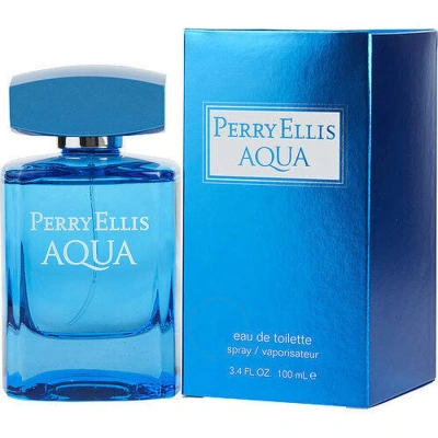Perry Ellis Men's Aqua Edt Spray 3.4 oz Fragrances 719346186230