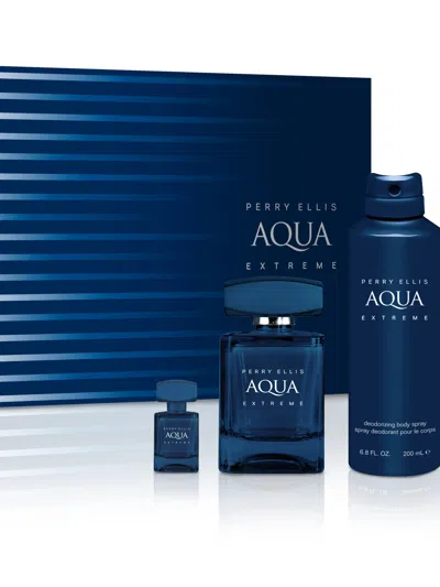Perry Ellis Men's Aqua Extreme Eau De Toilette 3.4 oz In In Multi