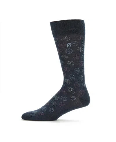 Perry Ellis Men's Bamboo Fashion Medallion Socks