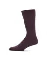 Perry Ellis Men's Bamboo Logo Socks