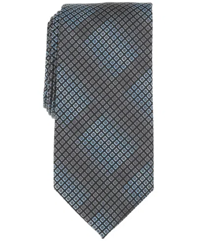 Perry Ellis Men's Barbet Classic Geometric Tie In Black