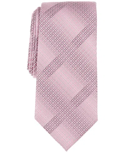 Perry Ellis Men's Barbet Classic Geometric Tie In Pink