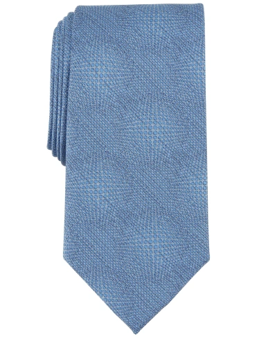 Perry Ellis Men's Barden Geo-print Tie In Blue