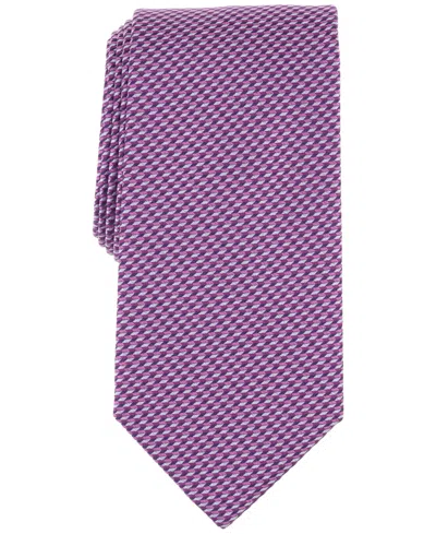 Perry Ellis Men's Bartolle Mini-pattern Tie In Magenta