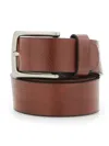 Perry Ellis Men's Basic Tan Belt In Brown