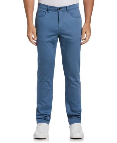 Perry Ellis Men's Big And Tall Anywhere Five Pocket Pants In Copen Blue