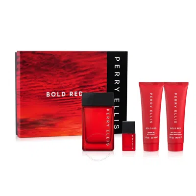 Perry Ellis Men's Bold Red Gift Set Fragrances 844061015746