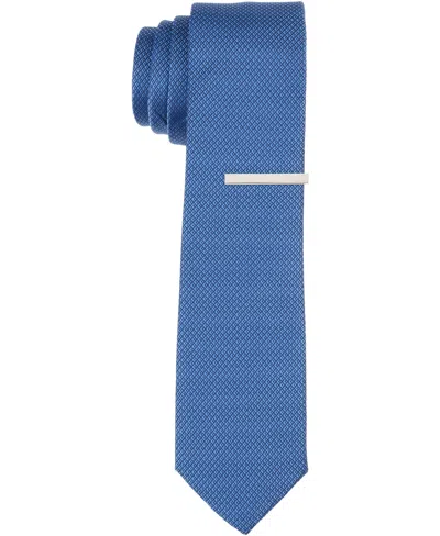 Perry Ellis Men's Canamar Mini Slim Tie In Blue