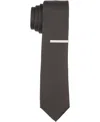 Perry Ellis Men's Canamar Mini Slim Tie In Brown