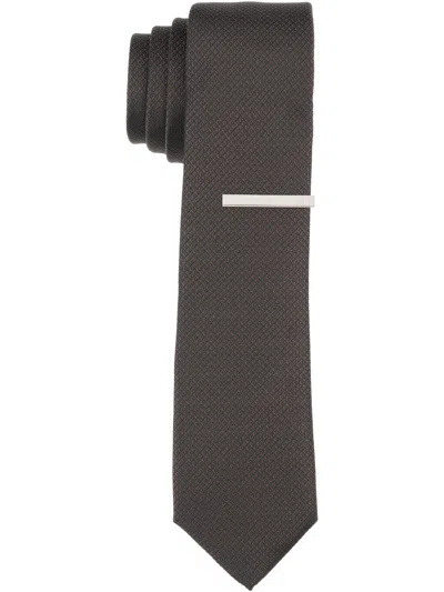 Perry Ellis Men's Canamar Mini Slim Tie In Gray