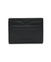Perry Ellis Men's Card Case Id Wallet In Black