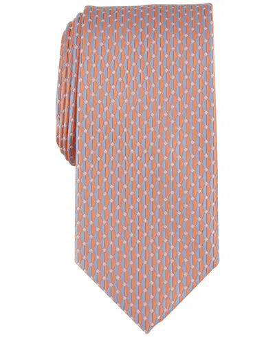 Perry Ellis Men's Carrillo Dot Tie In Orange