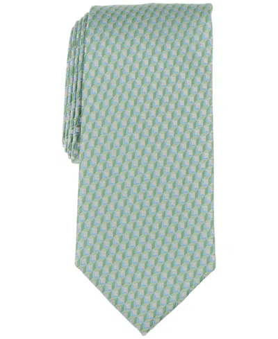 Perry Ellis Men's Chaffin Classic Geometric Tie In Green