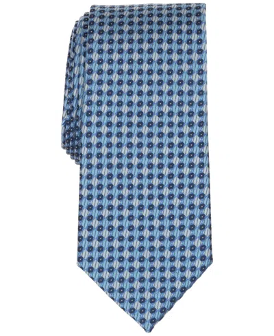 Perry Ellis Men's Classic Diamond Pattern Tie In Blue