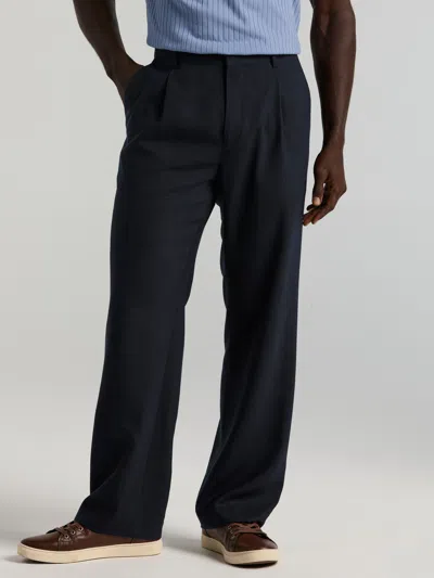 Perry Ellis Men's Classic Pleated Suit Pants In Blue