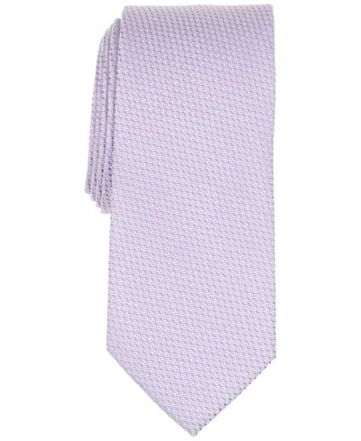 Perry Ellis Men's Classic Solid Pattern Tie In Pink