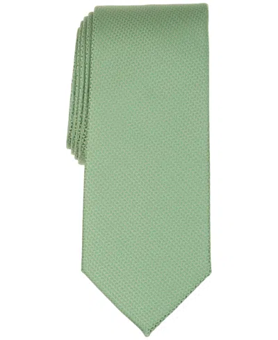 Perry Ellis Men's Classic Textured Tie In Green