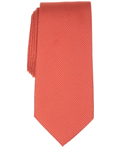 Perry Ellis Men's Classic Textured Tie In Red