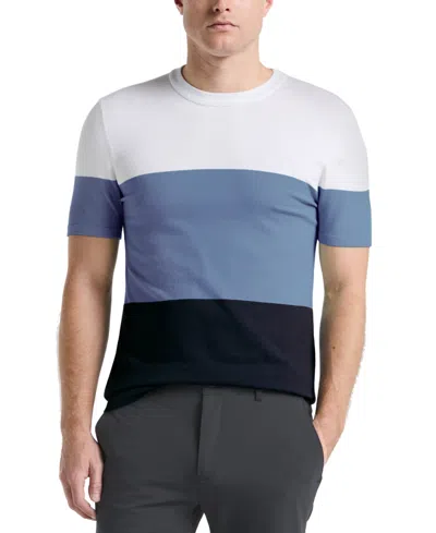 Perry Ellis Men's Color Block Short Sleeve Crewneck T-shirt