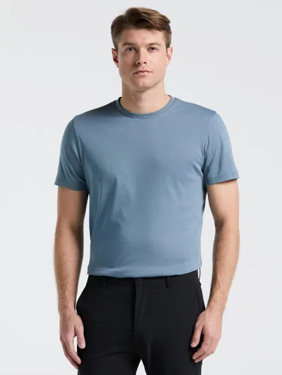 Perry Ellis Men's Cool Interlock Crew Neck T-shirt