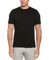 Perry Ellis Men's Cool Interlock T-shirt In Black