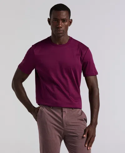 Perry Ellis Men's Cool Interlock T-shirt In Purple