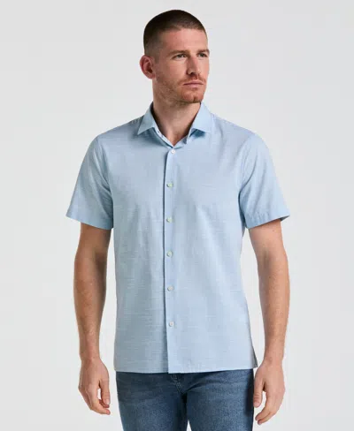 Perry Ellis Men's Cotton Dobby Shirt