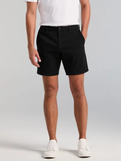Perry Ellis Men's Cotton Sateen Anywhere 8" Short In Caviar