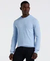 Perry Ellis Men's Crewneck Tech Pullover Sweater In Blue